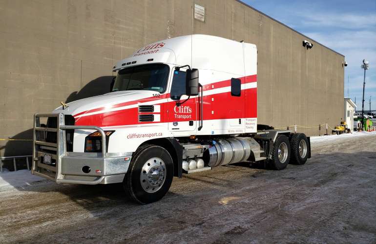 Cliffs Towing Tractor Trailer Spot Graphics