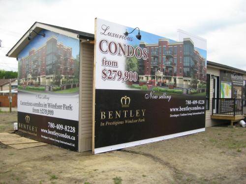 Yorkton Group - Wood Frame Construction Signage