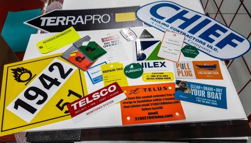 Decals Signage Magnets - Regulatory