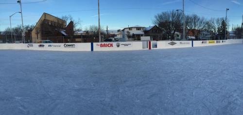 McCauley Rink Boards - Event Signage