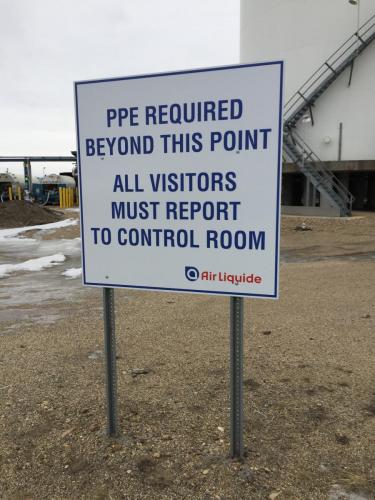 Air Liquide - Regulatory Signage