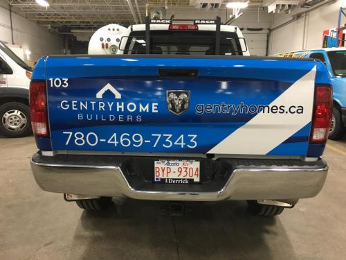 Gentry Homes - Vehicle Wrap