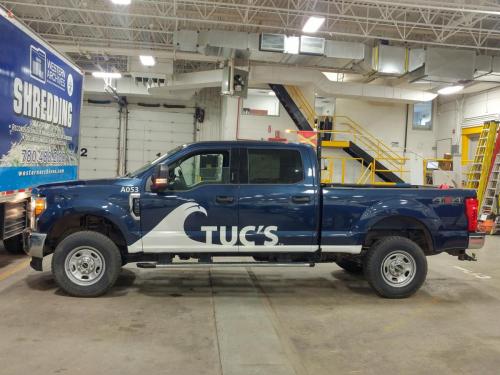Tuc's Contracting - Vehicle Decal